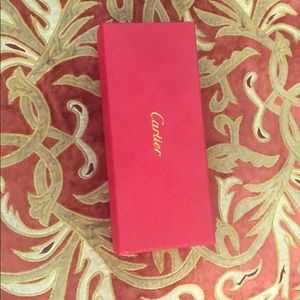 Empty Cartier Box